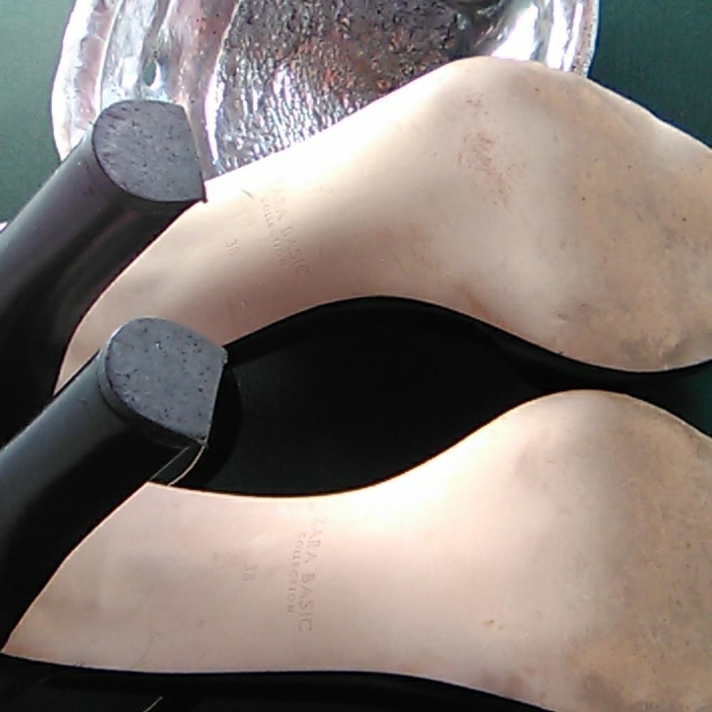 Zara Basic Collection Ankle Strap Heels - Picture 4 of 8